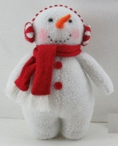 13.5Inch Fabric Snowman