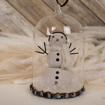 Snowman Dome Ornament - Christmas Place