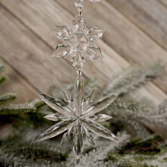 Dangling Snowflake Ornament - Christmas Place