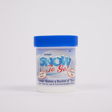 Snow To Go! Insta-Snow 8 Ounce Jar