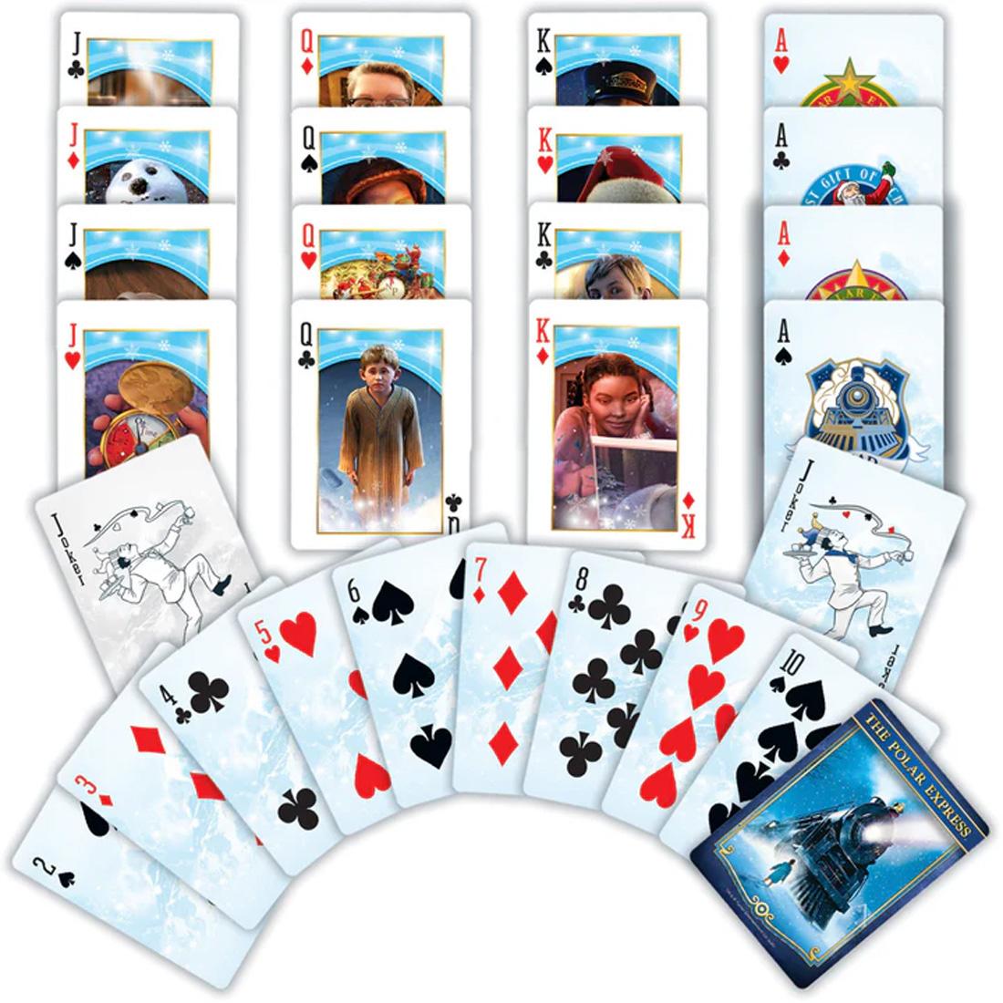 The Polar Express Playing Cards - Christmas Place