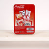 COCA COLA 2 PACK CARD TIN - Christmas Place