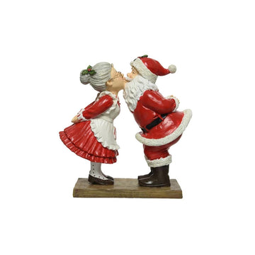 7In Kissing Santa And Mrs.Claus