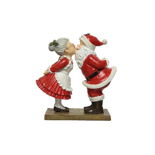 7In Kissing Santa And Mrs.Claus
