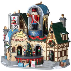 Ludwig Wooden Nutcracker Factory - Christmas Place