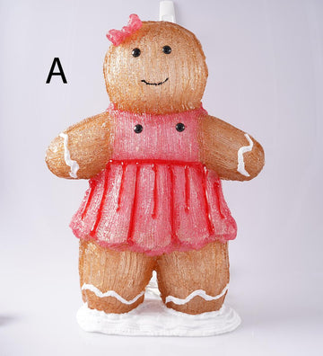 LED Acrylic Gingerbread