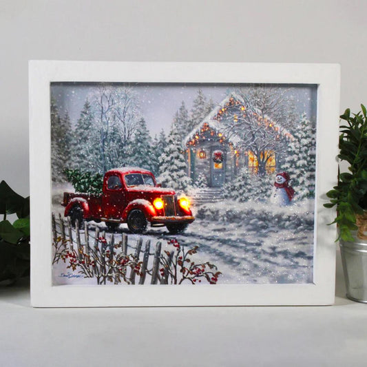 10x8 Special Delivery Lighted Shadow Box