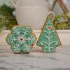 Green Tree Snowflake Salt/Pepper Shaker - Christmas Place