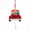 Goldendoodle In Pickup Truck Ornament Free Personalization - Christmas Place