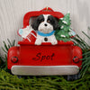 Shih-Tzu in Back of Truck Ornament - Christmas Place