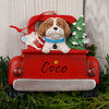 Shih-Tzu in Back of Truck Ornament - Christmas Place