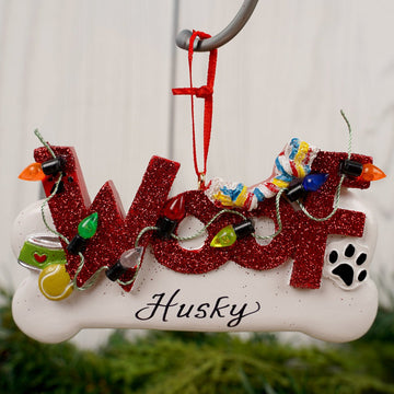WOOF Dog Ornament - Christmas Place