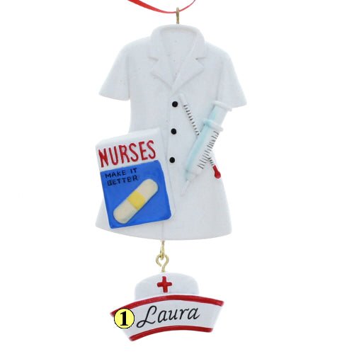 Nurse's Uniform Ornament - Christmas Place