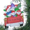 Red Truck Family Of Five Ornament - Christmas Place