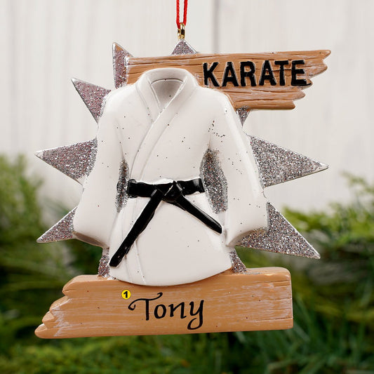Karate Ornament - Christmas Place