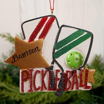 Pickle Ball Ornament - Christmas Place