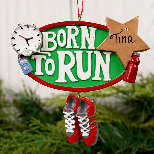 Born to Run Ornament - Christmas Place