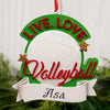 Live Love Volleyball Ornament - Christmas Place
