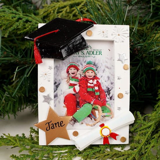 Graduation Picture Frame Ornament - Christmas Place