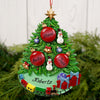 Christmas Tree With Ornaments Family Of 3 - Christmas Place