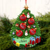 Christmas Tree With Ornaments Family Of 5 - Christmas Place