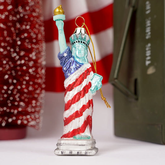 America 250th Statue Of Liberty Ornament - Christmas Place