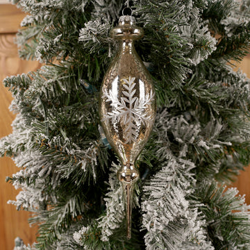 9.4Inch Glass Finial Ornament