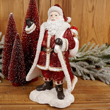 13Inch Red Santa - Christmas Place