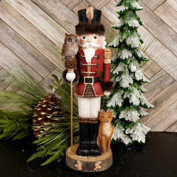 Woodland Animal Nutcracker - Christmas Place