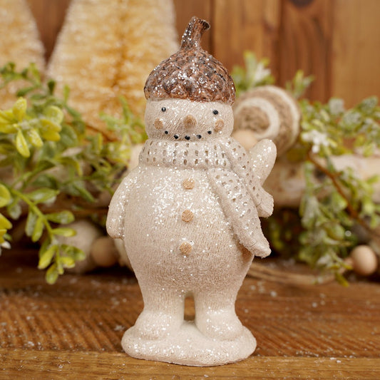 Snowman With Acorn Hat - Christmas Place