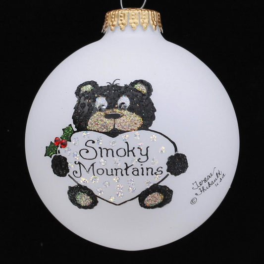 Smoky Mountain Bear Ornament