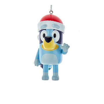 Bluey Santa Hat Ornament