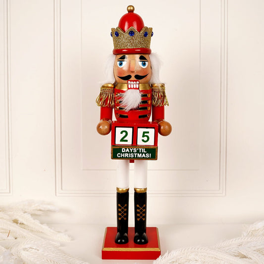 Nutcracker King with Calendar - Christmas Place