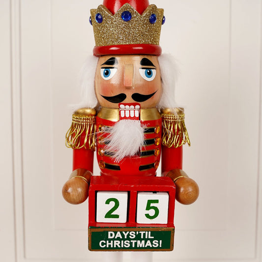 Nutcracker King with Calendar - Christmas Place