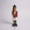 15" King and Soldier Nutcrackers