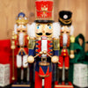 15" King and Soldier Nutcrackers - Christmas Place