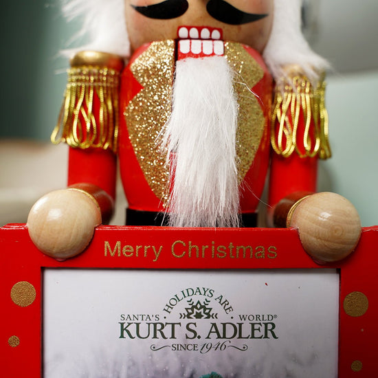 15 Inch King Nutcracker With Frame - Christmas Place