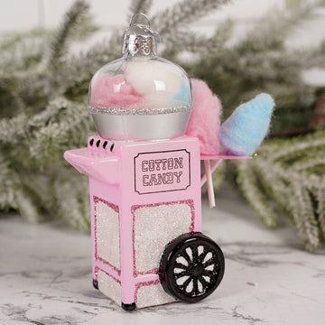 Cotton Candy Cart Ornament - Christmas Place