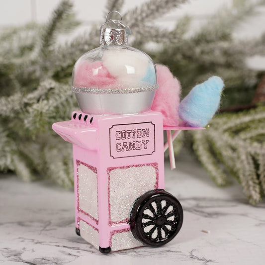 Cotton Candy Cart Ornament - Christmas Place