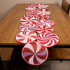 51Inch Peppermint Table Runner