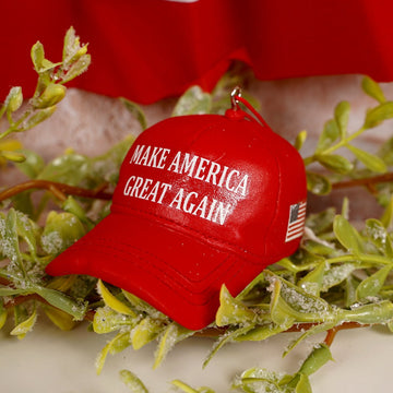 Make America Great Again Hat Tree Ornament Christmas Place
