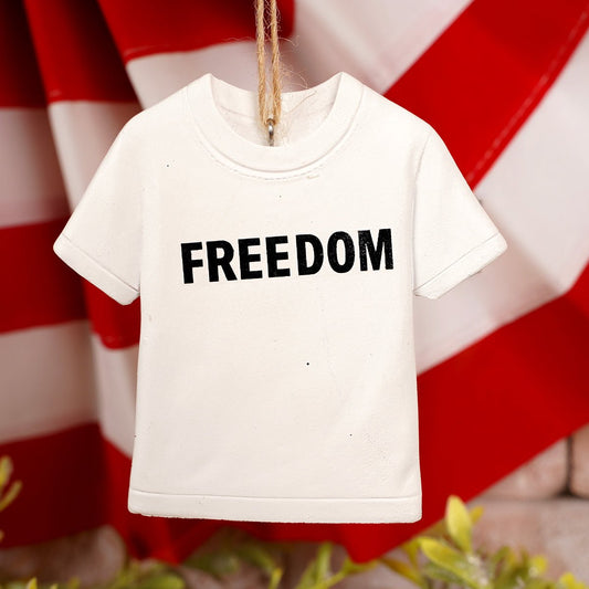Freedom Good Faithful Servant Ornament - Christmas Place