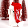 Coca Cola Polar Bear with Hat - Christmas Place