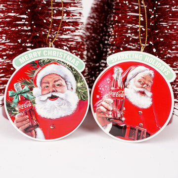 Santa Coca Cola Ornament - Christmas Place