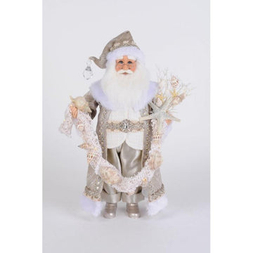 Lighted Sandstone Coastal Santa