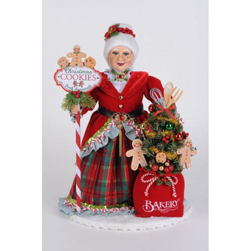 Lighted Mrs Claus Goodie Bakery