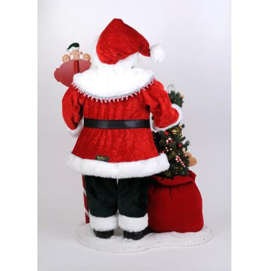 2025 Lighted Mr Claus Bakery Santa