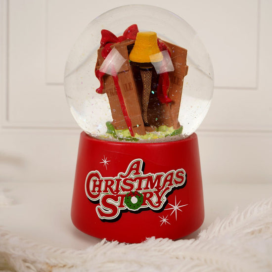 A Christmas Story Musical Leg Lamp Water Globe - Christmas Place
