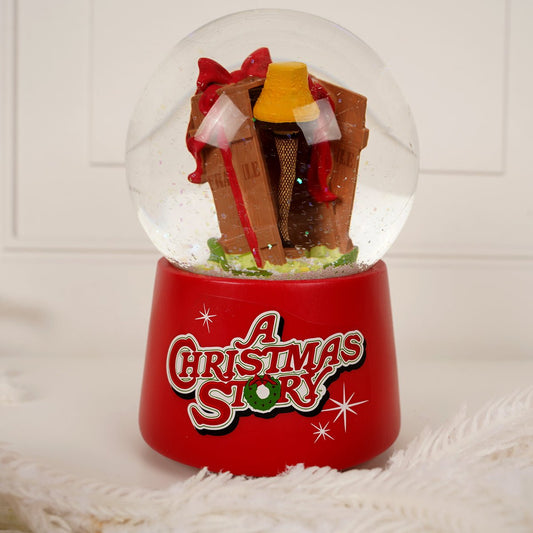 A Christmas Story Musical Leg Lamp Water Globe - Christmas Place