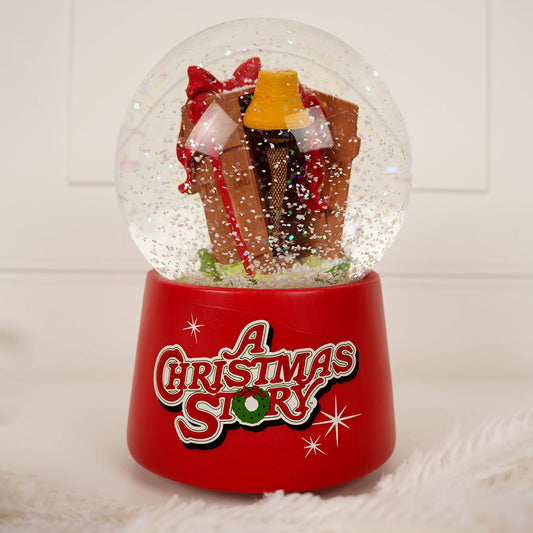A Christmas Story Musical Leg Lamp Water Globe - Christmas Place